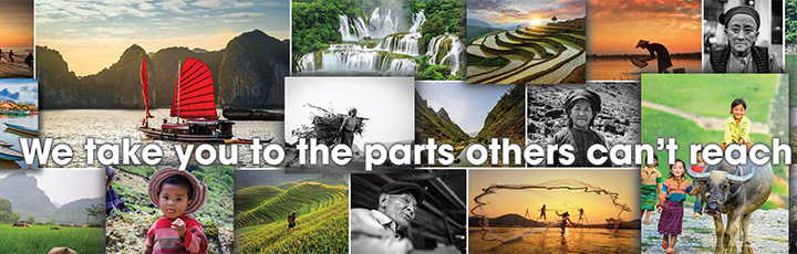 Off the beaten track tours in Vietnam, Laos and Cambodia.