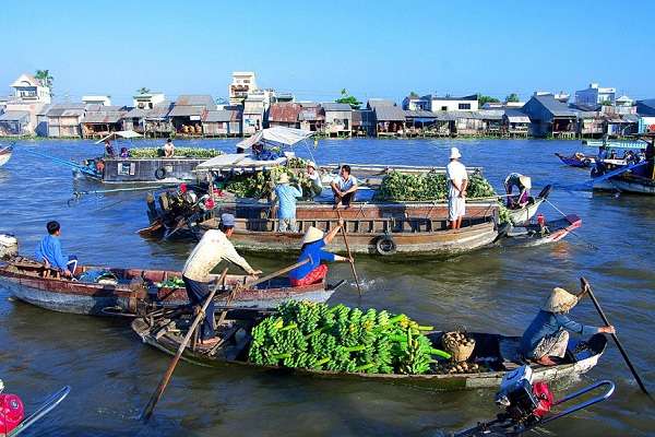 Marché flottant et découverte culturelle du delta du Mékong, 2 jours et 1 nuit
