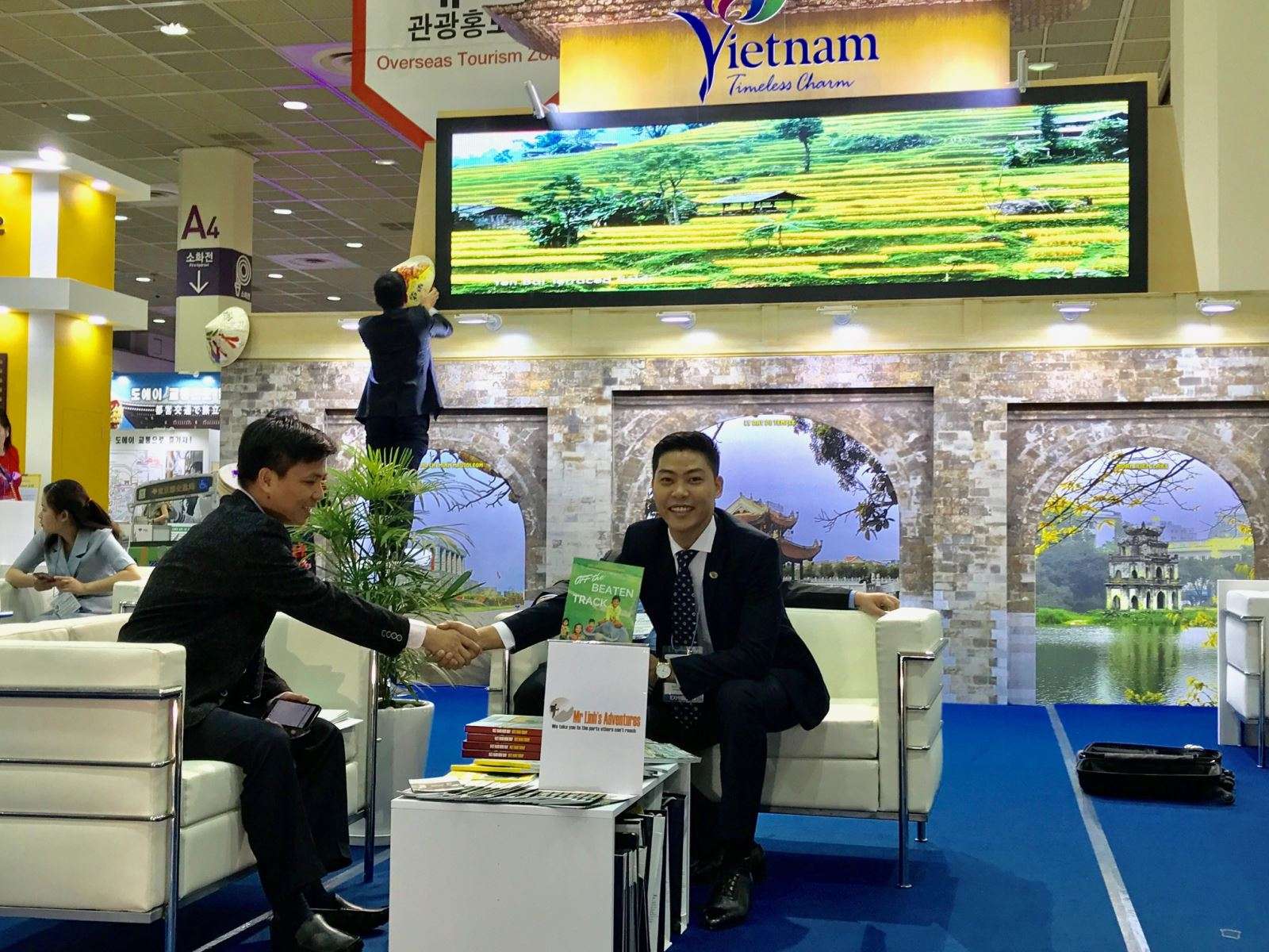 Mr Linh’s Adventure à la Foire international du tourisme en Corée