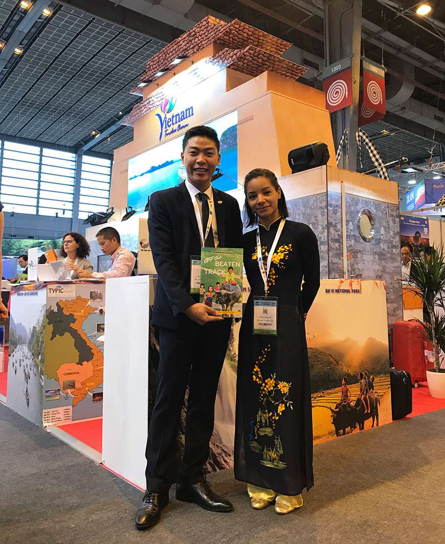 Mr. Linh’s Adventures’s TEAM at IFTM Top Resa Show