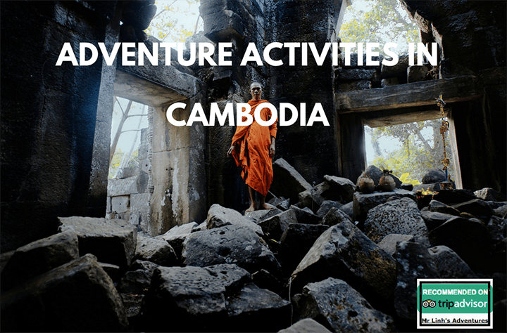 Activités d'aventure au Cambodge