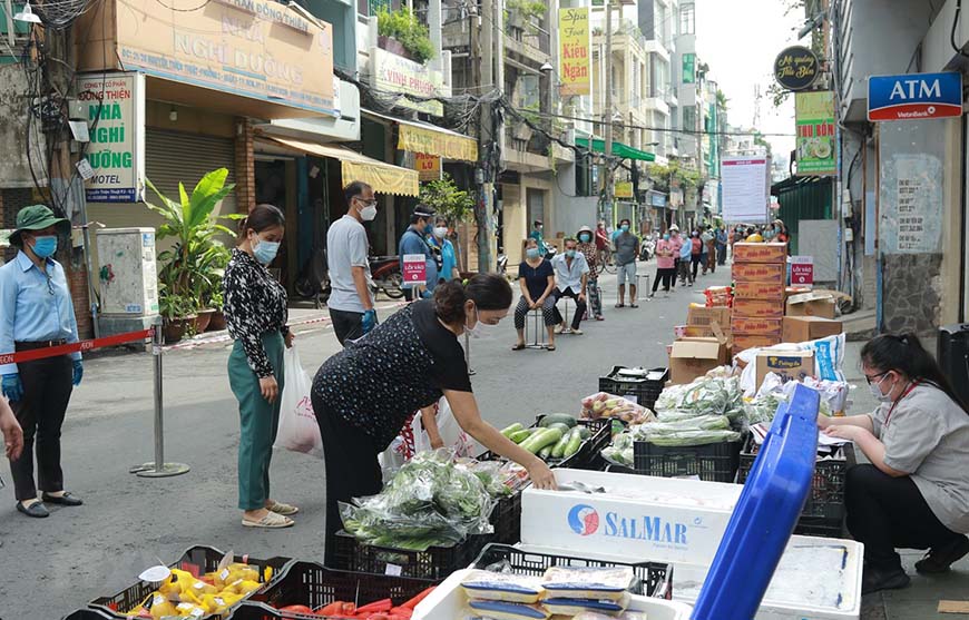 Providing products for isolated areas
