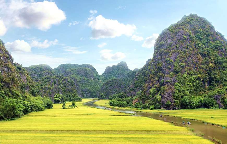 Tam Coc, Ninh Binh, visite de Ninh Binh, le nord du Vietnam