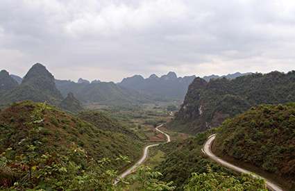 Northeast loop of Vietnam