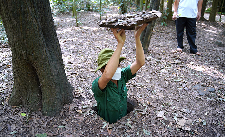 guide voyage de la système du tunnel Cu Chi