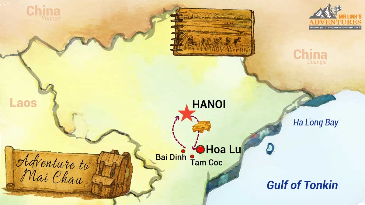 Adventure to Ninh Binh 2 days 1 night