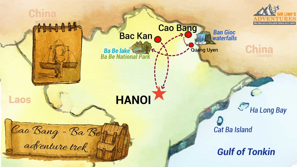 Évasion sauvage : 5 jours de rando dans le Parc National de Ba Be - Cao Bang