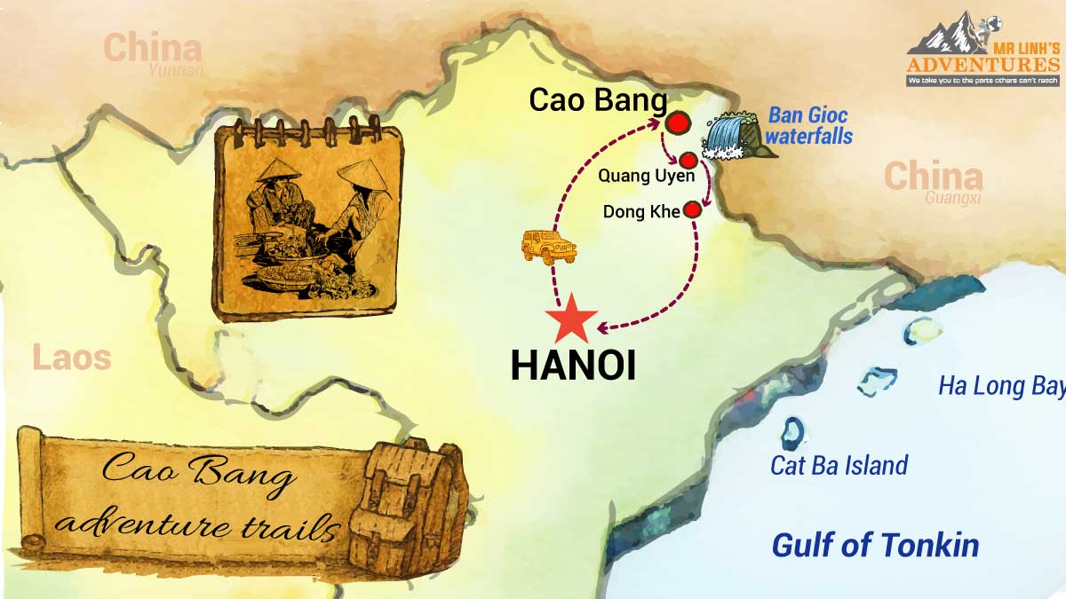 Cao Bang Adventure Hiking Trails 5 days 4 nights