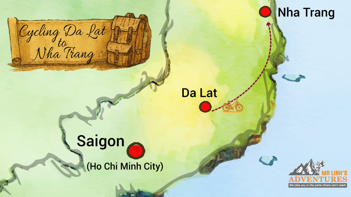 Cycling Da Lat to Nha Trang