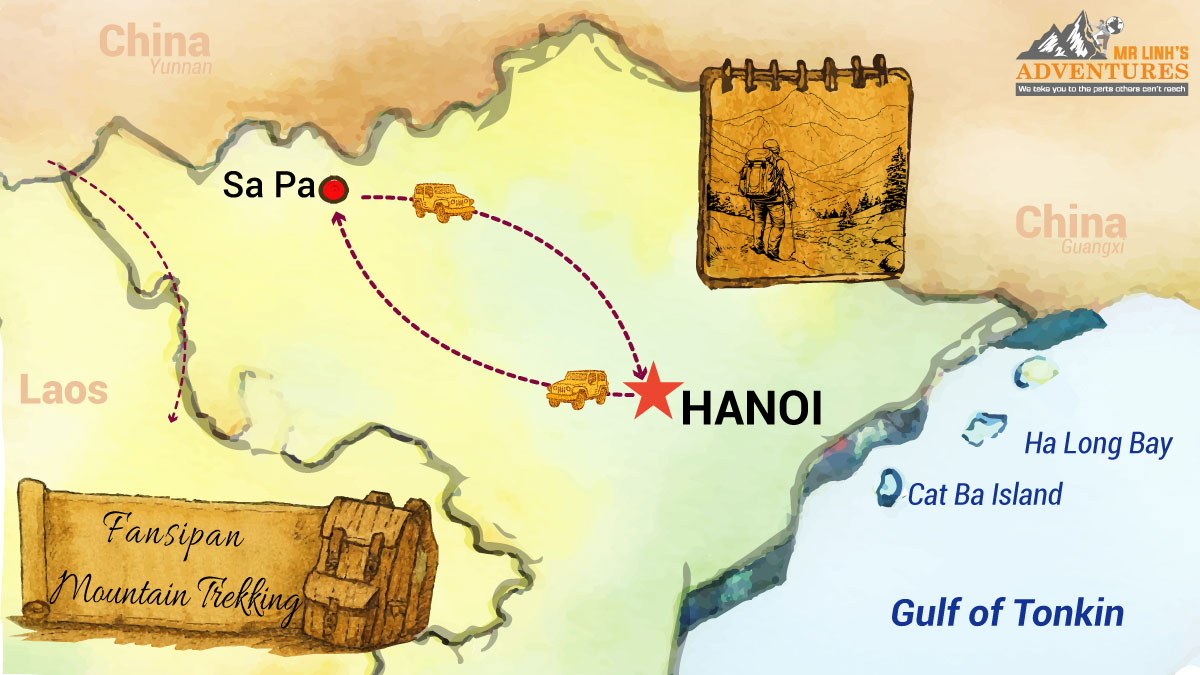 Fansipan Mountain Trekking 2 days 1 night