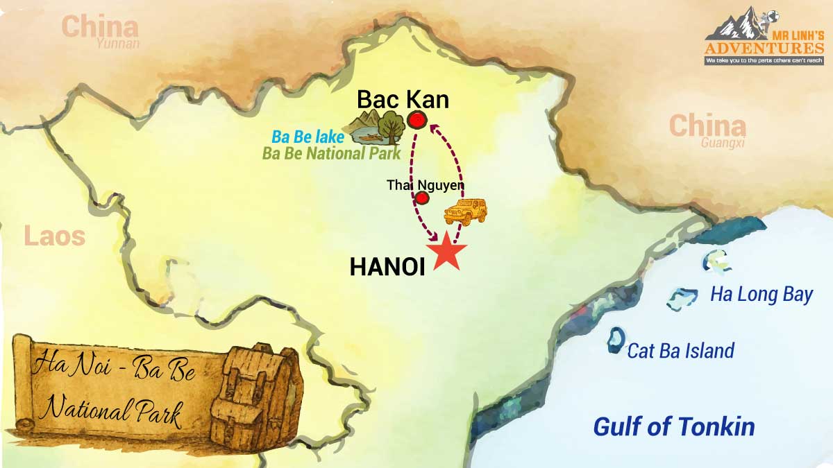 Hanoi - Ba Be National Park 3 days 2 nights