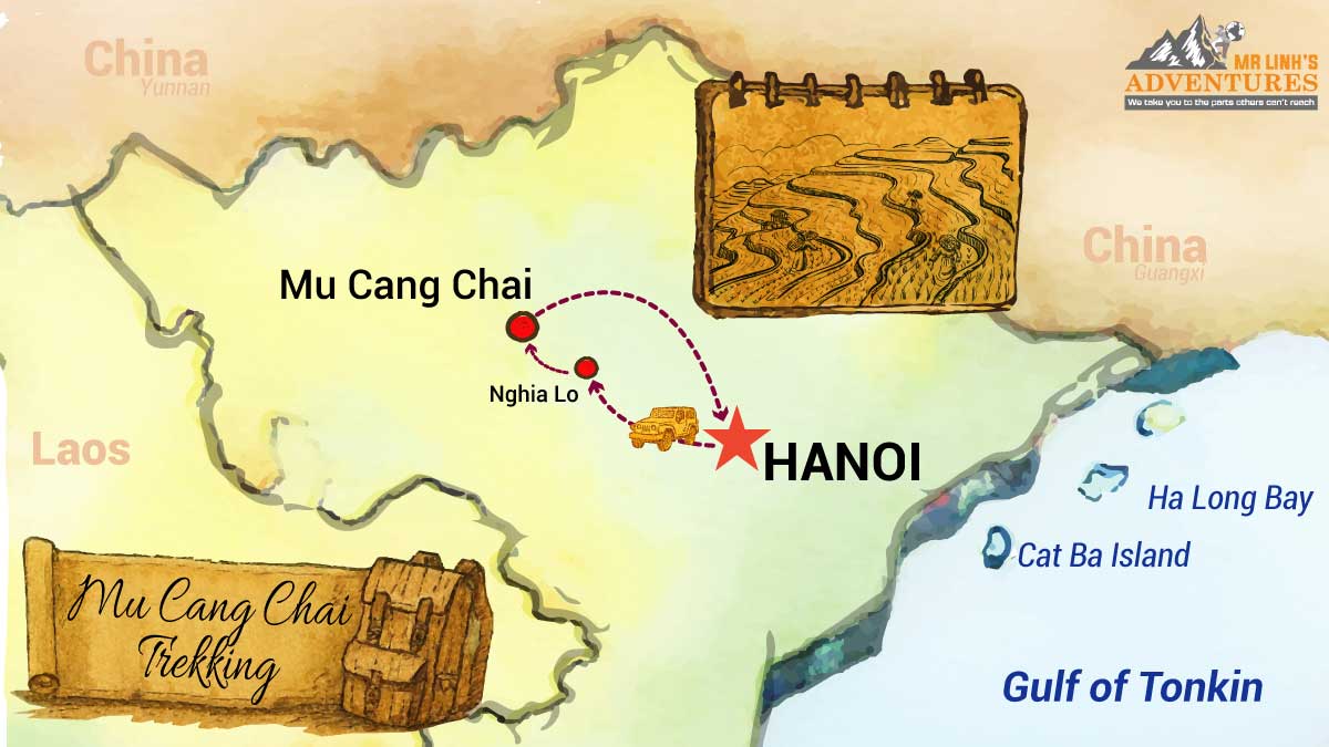 Mu Cang Chai Hiking 4 days 3 nights