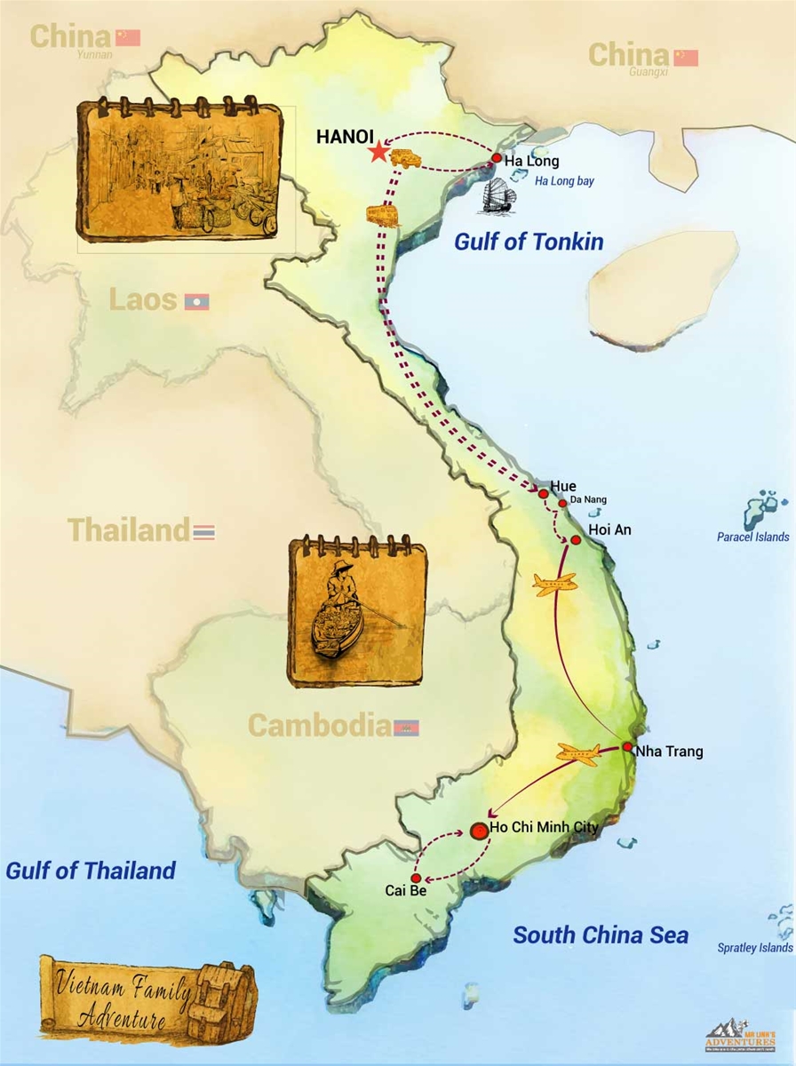 Vietnam Family Adventure 12 days 11 nights 