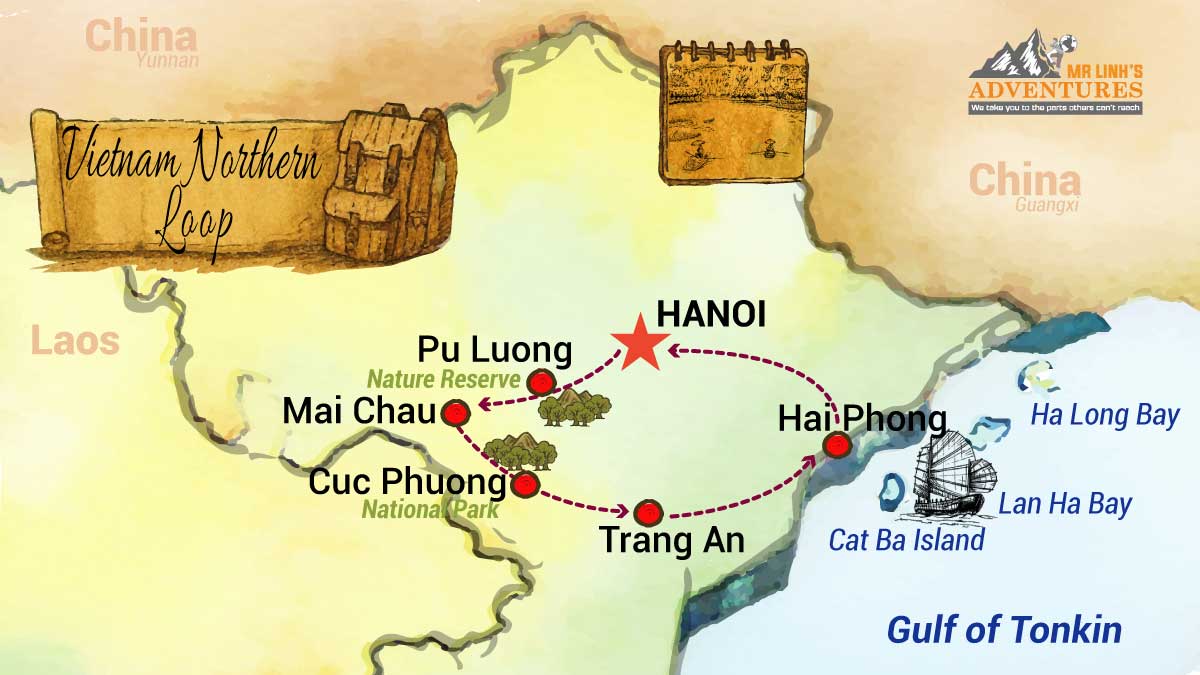 Vietnam Northern loop 7 days 6 nights