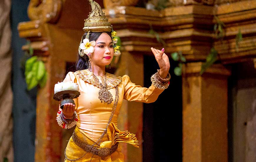  Apsara dance at Nokor Wat
