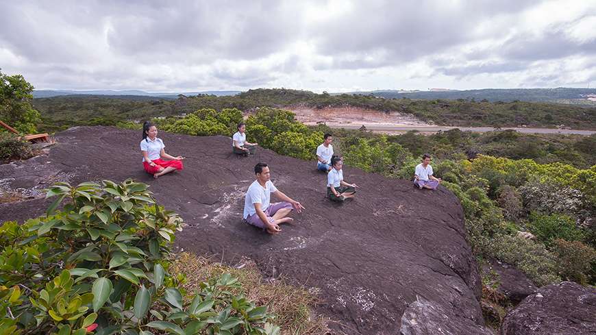Bokor Meditation Areas