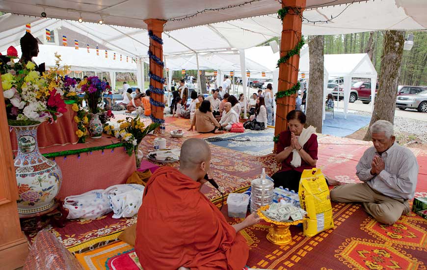 Khmer New Year is Cambodia