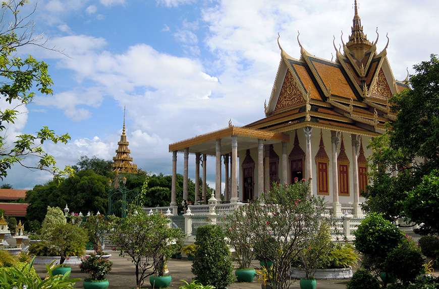 The Royal Palace in Phnom Penh