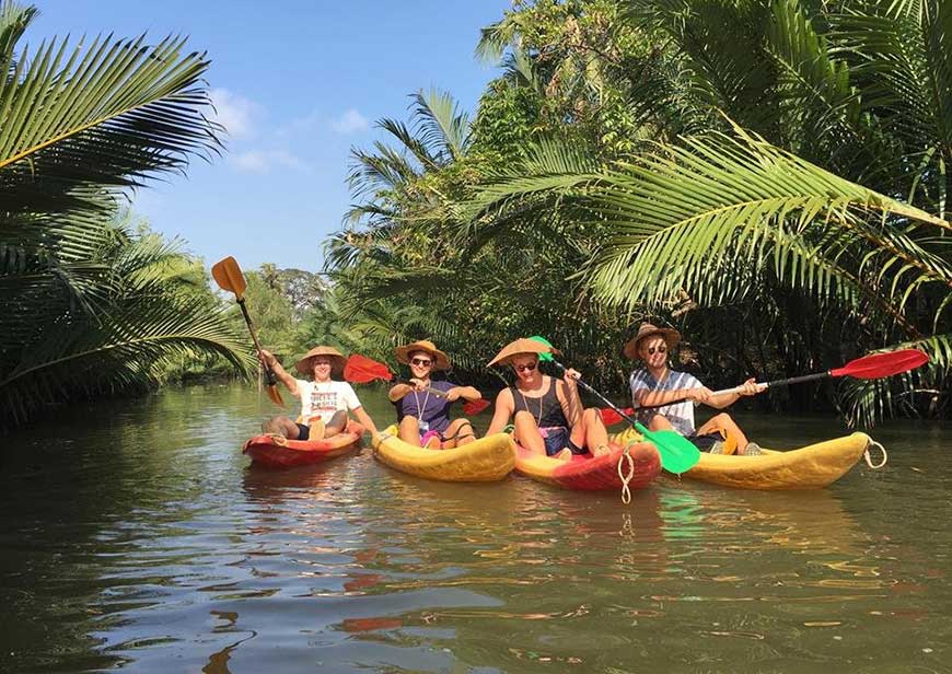 kayaks from Kampot