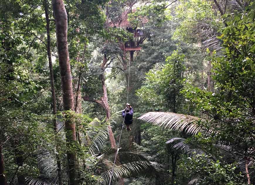 ziplines Huay Xai Laos