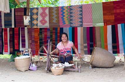 Luang Prabang - Textile Village - Elephant Camp