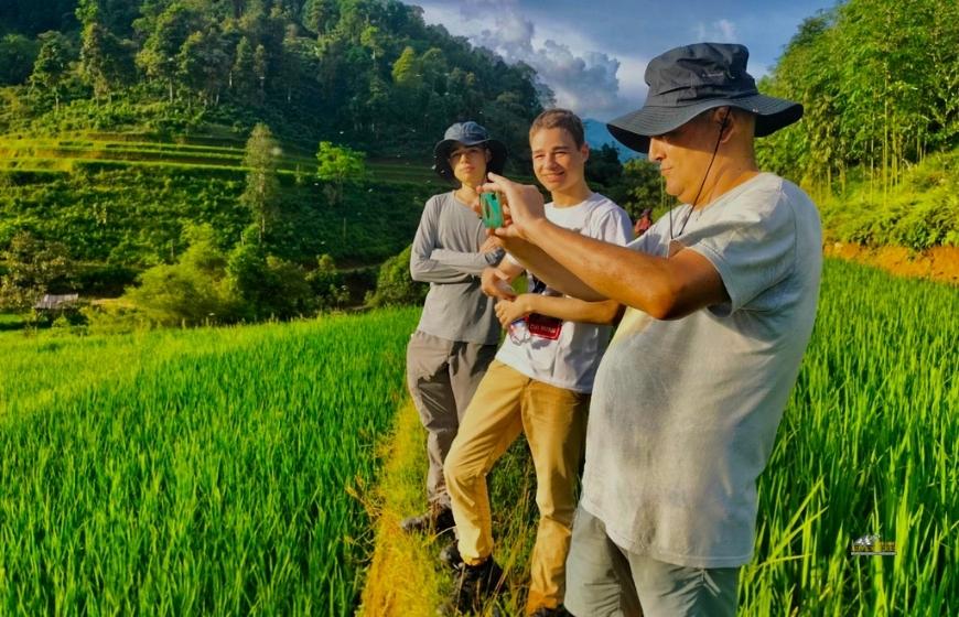  Trekking Mu Cang Chai terraced fields 4 days 3 nights