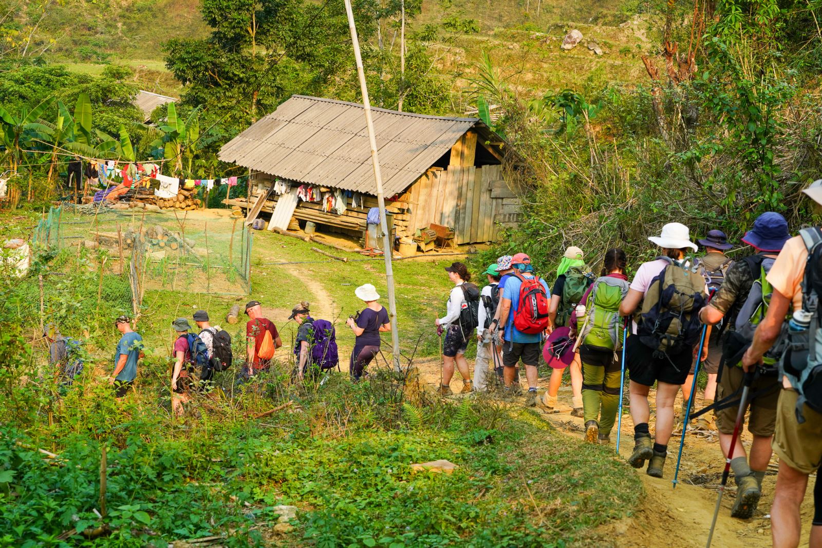 trekking in ba be national park