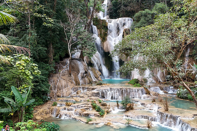 Kuang Sii Waterfall