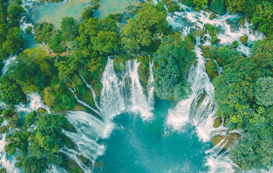 Ban Gioc waterfall
