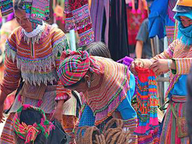 Bac Ha market