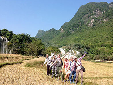 Ban Gioc waterfalls