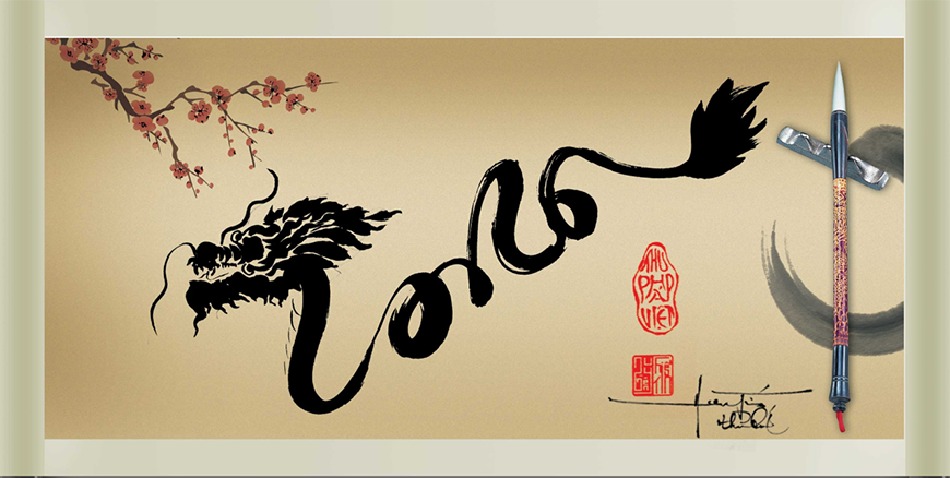Calligraphie moderne calligraphie