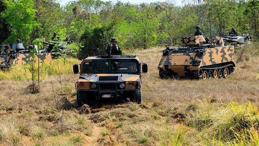 The border conflict between Thailand and Cambodia 