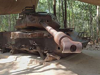 Cu Chi Tunnels tank