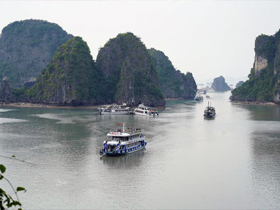 cruise on Halong Bay