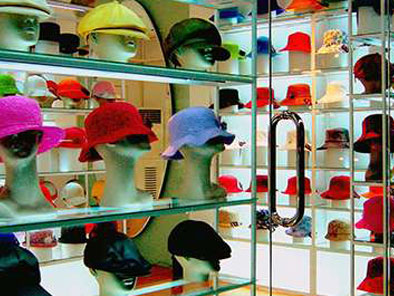 Hat fashion shop