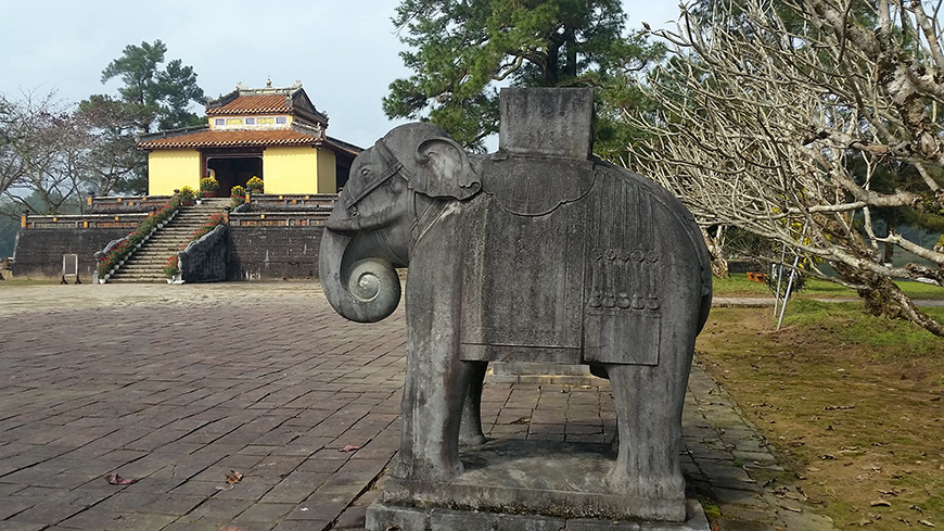 Minh Mang's tomb minh-mang