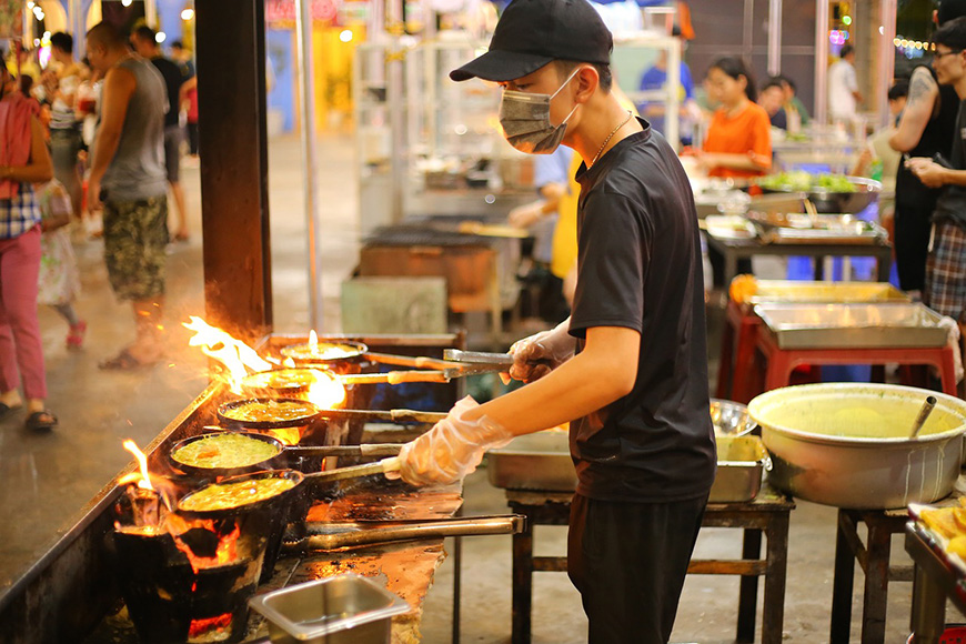 Cooking on the Street street-food
