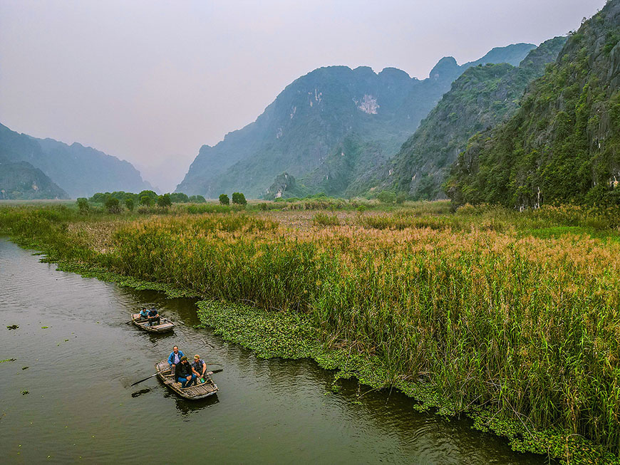Ninh Binh, the inland Halong Bay