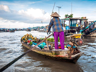 Cai Rang Floating Market