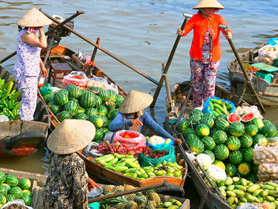 Cai Rang Floating Market