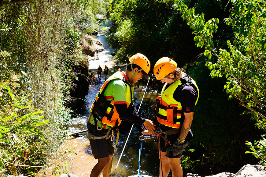 canyoning