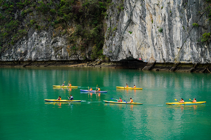 kayaking