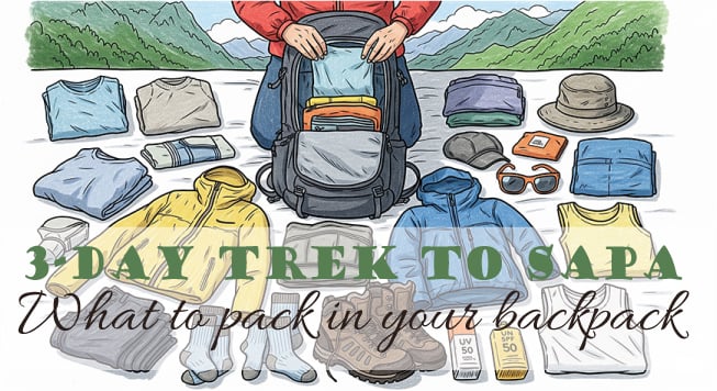 3-Day trek to Sapa
