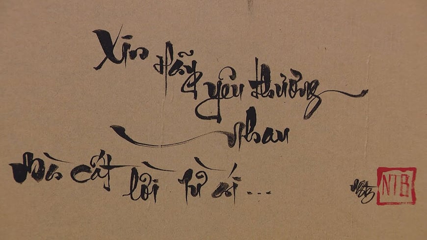 Vietnamese calligraphy calligraphy