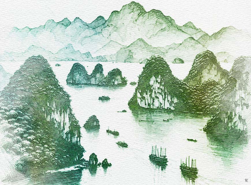 halong-bay-watercolor