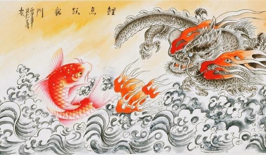 Koi Carp & Dragon koi-carp
