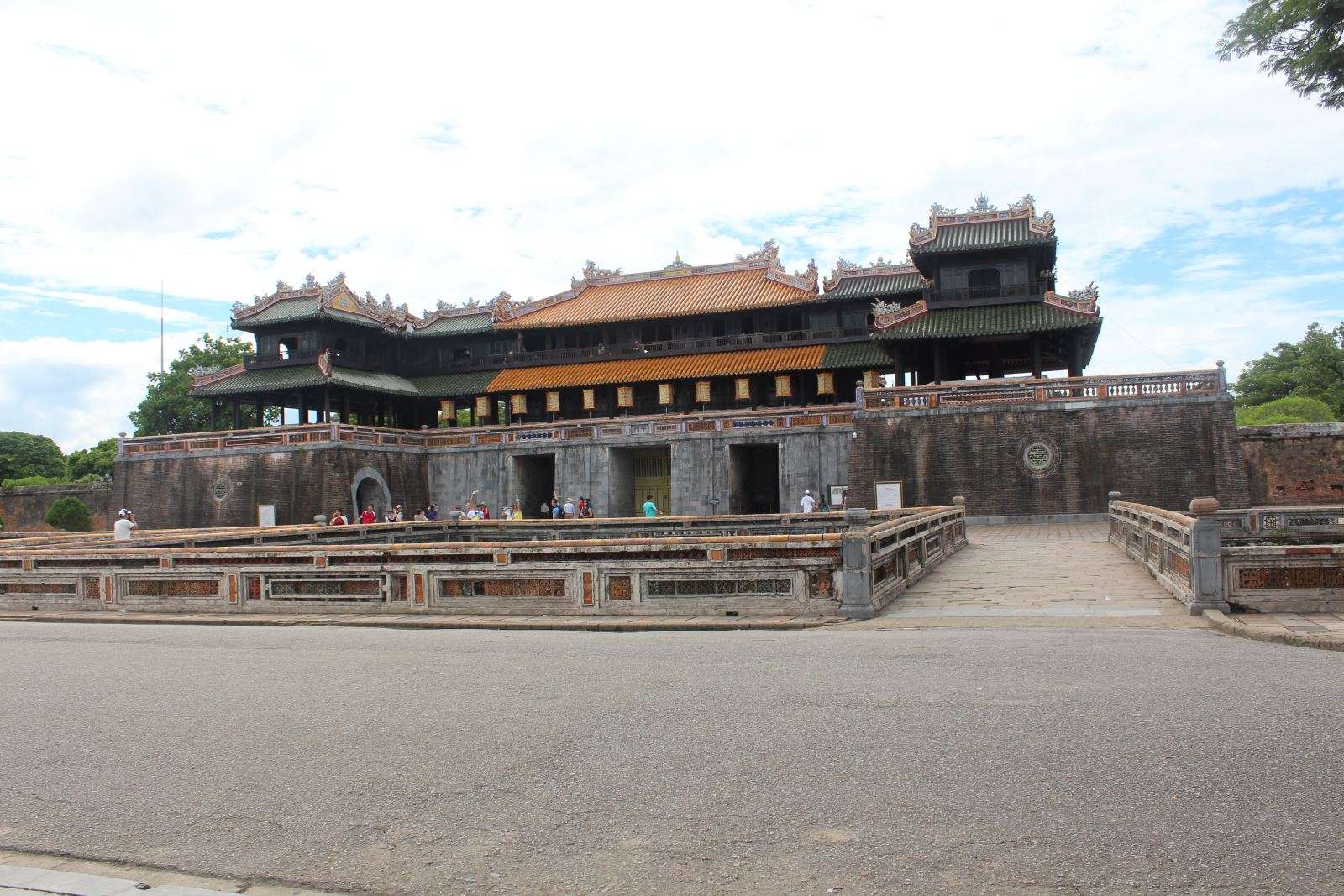 Entrée cité impériale, Hue 