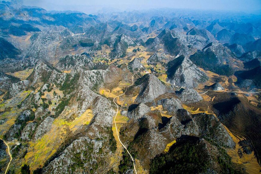 Le géoparc du plateau karstique de Dong Van