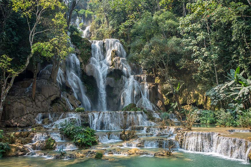 Kuang Si Waterfall